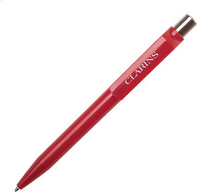 Ручка шариковая DOT, красный, пластик