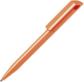 Ручка шариковая ZINK, оранжевый неон, пластик