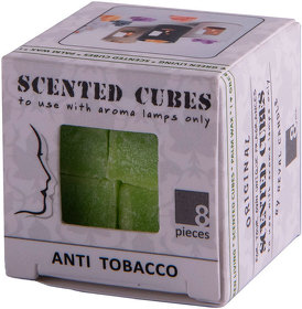 H32601/anti_tobacco - Аромакубики АНТИТАБАК (8шт), 3,4х3,4х3,4см, пальмовый воск
