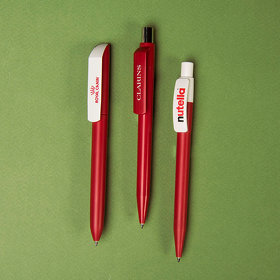 Ручка шариковая PIXEL, красный, непрозрачный пластик