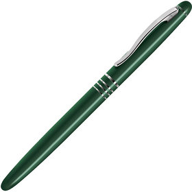 H1202/15 - GLANCE, ручка-роллер, зеленый/хром, металл