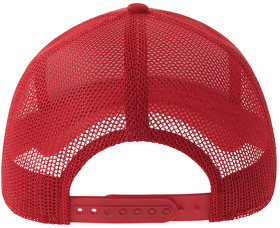 Бейсболка RAPPER COTTON-S, п. заст, 5 клин, красный, 80% х-к, 20% п-й х-к/100% п-й п/э, 280 г/м2 (H254179-S.08)