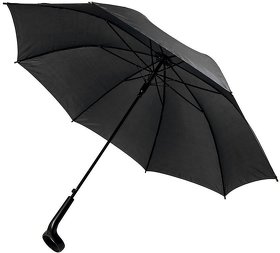 Зонт-трость LIVERPOOL с ручкой-держателем,полуавтомат, 100% полиэстер, пластик (H7437/35)