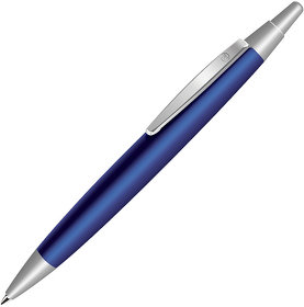 GAMMA, ручка шариковая, темно-синий/хром, металл (H1301/27)