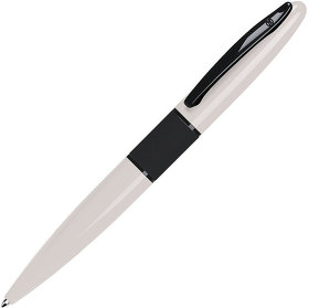 STREETRACER, ручка шариковая, белый/черный, металл