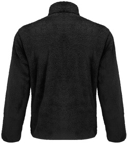 Куртка на молнии мужская FINCH, черный, 100% полиэстер, 275 г/м2