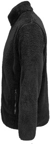 Куртка на молнии мужская FINCH, черный, 100% полиэстер, 275 г/м2