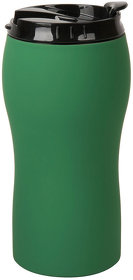 H28001/15 - Термокружка вакуумная  "Velvet";  380 мл; зеленый; металл/пластик