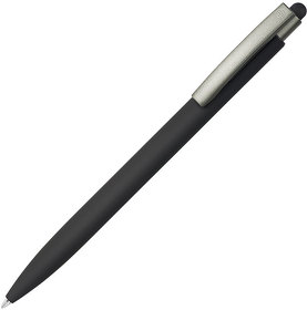 H182MG/35 - ELLE SOFT, ручка шариковая, черный, металл, синие чернила