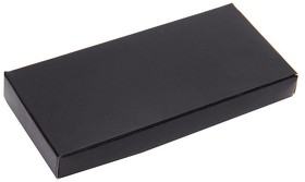 Брелок DARK JET; 2,8 x 6,2 x 0,6 см; черный, металл; лазерная гравировка