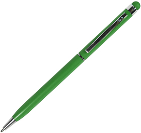 TOUCHWRITER, ручка шариковая со стилусом для сенсорных экранов, зеленый/хром, металл (H1102/15)