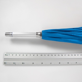 Зонт-трость с пластиковой ручкой 