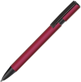 H40303/08 - OVAL, ручка шариковая, красный/черный, металл