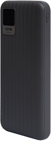 H37172/29 - Универсальный аккумулятор OMG Wave 10 (10000 мАч), серый, 14,9х6.7х1,6 см