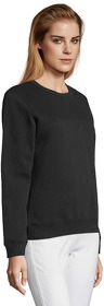 Толстовка женская SULLY WOMEN, черный, 80% хлопок 20% полиэстер, 280 г/м2