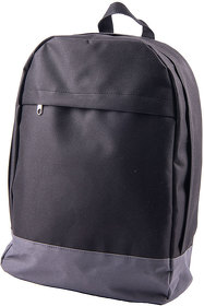 H22704/35/30 - Рюкзак "URBAN", черный/cерый, 39х27х10 cм, полиэстер 600D