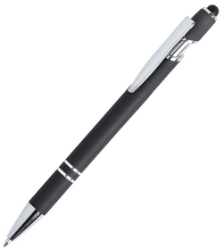 H346367/35 - LEKOR, ручка шариковая со стилусом, черный, металл