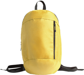 H16777/03 - Рюкзак Rush, жёлтый, 40 x 24 см, 100% полиэстер 600D