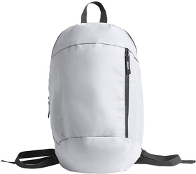 H16777/01 - Рюкзак Rush, белый, 40 x 24 см, 100% полиэстер 600D