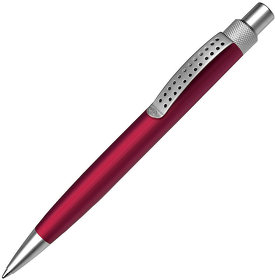 SUMO, ручка шариковая, красный/серебристый, металл