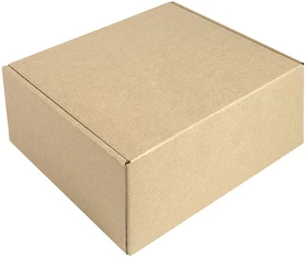 Коробка подарочная Big BOX, размер: 24 x 21 x 11 см  картон МГК бур., самосборная (H21024)