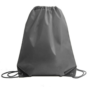 H16111/30 - Рюкзак мешок с укреплёнными уголками BY DAY, серый, 35*41 см, полиэстер 210D