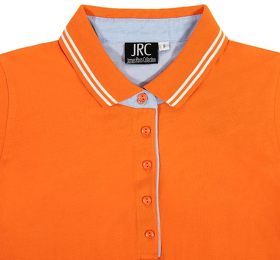 Рубашка поло женская RODI LADY, оранжевый, 100% хлопок,180 г/м2