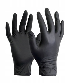 Комплект СИЗ #2 (маска черная, антисептик, перчатки черные), упаковано в жестяную банку