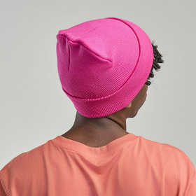 Шапка вязаная  двойная Wind-S, ярко-синий, 100% переработанный полиэстер