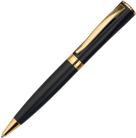 H26905/35 - WIZARD GOLD, ручка шариковая, черный/золотистый, металл
