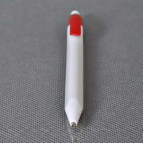 N1, ручка шариковая, белый, пластик