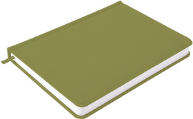 Ежедневник недатированный Campbell, А5,  оливковый, белый блок (H24605/09)