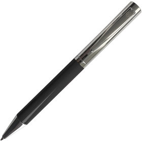 H26901/35 - JAZZY, ручка шариковая, хром/черный, металл