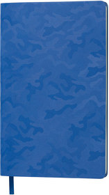 H21225/25 - Бизнес-блокнот Tabby Funky, гибкая обложка, в линейку, синий