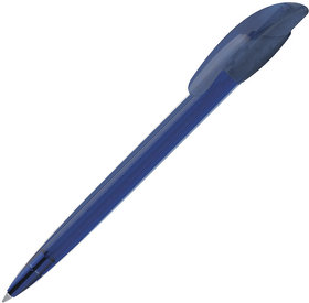 Ручка шариковая GOLF LX, прозрачный синий, пластик (H411/73)