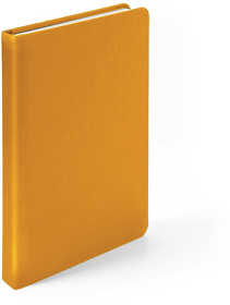 Ежедневник недатированный Duncan, А5,  оранжевый, белый блок