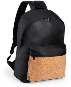 Рюкзак "Lorcan", черный, 64x37x20 см, 100% пробка, 100% полиэстер 600D (H346339/35)