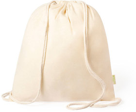 Рюкзак "Tibak", бежевый, 42x38 см, 100% органический хлопок, 120 г/м2 (H346390/28)