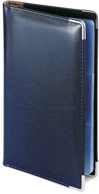 Визитница Imperium, синий, 125х203 мм, на 84 визитки, сменный блок (H3-033/121)