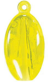 CLACK, держатель для ручки, прозрачный желтый, с системой "break-off", пластик (HB004A/70/110)