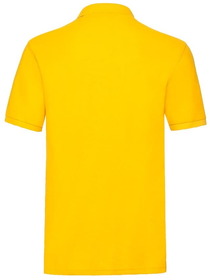 Рубашка поло мужская PREMIUM POLO 180, желтый, 100% хлопок, 180 г/м2