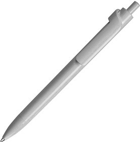 H604ST/139 - Ручка шариковая FORTE SAFETOUCH, серый, антибактериальный пластик