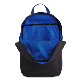 Рюкзак INTRO, синий/чёрный, 100% полиэстер