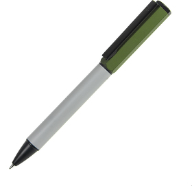 H27301/15 - BRO, ручка шариковая, зеленый, металл, пластик