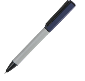 H27301/26 - BRO, ручка шариковая, темно-синий, металл, пластик