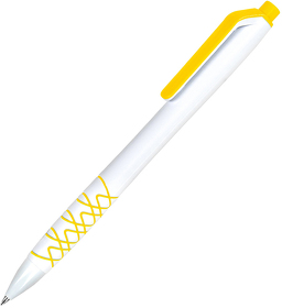 H27501/03 - N11 ручка шариковая, желтый, пластик