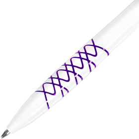 N11, ручка шариковая, фиолетовый, пластик