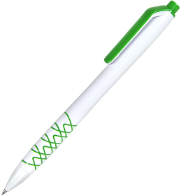 H27501/15 - N11, ручка шариковая, зеленый, пластик