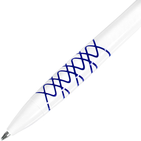 N11, ручка шариковая, синий, пластик