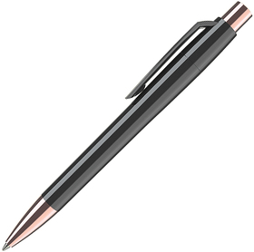 Ручка шариковая MOOD GOLD, черный, пластик, металл (H29601/35)